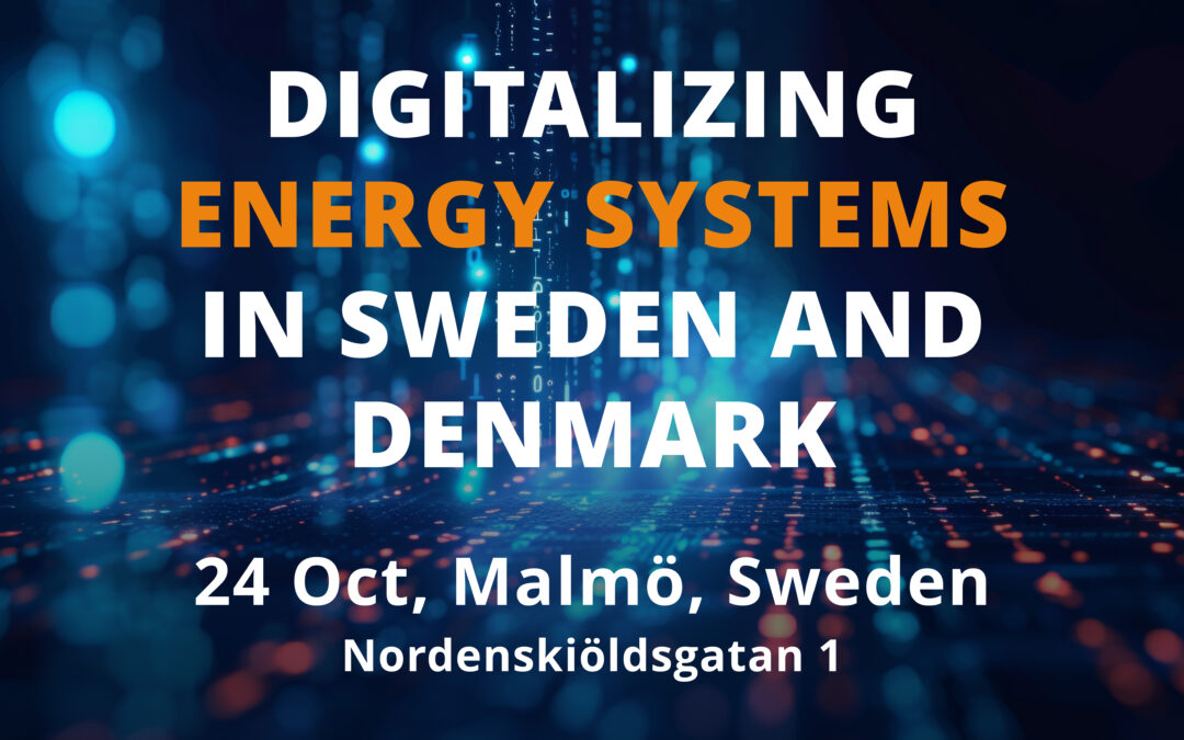 Energy Opticon presenting at seminar in Malmö Oct 24 – Digitalizing energy systems in Sweden and Denmark